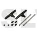 208347 - Cadre de barre de bell  CNC  noir anodise  Gaui X5